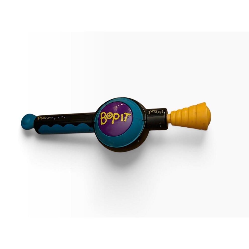 Vintage Bop It Original Pull Twist Electronic Game by Hasbro 1996 TESTED WORKS
